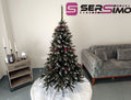 Brad artificial Christmas Deluxe by Sersimo, Frasin de Munte, 2D, 180cm