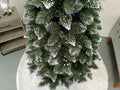 Brad artificial Christmas Deluxe by Sersimo, Crystal nins cu merisoare, 2D, 180cm