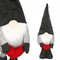 Figurina Craciun, Spiridus, picioare telescopice, inaltime extensibila 63-93cm