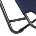 Sezlong pliabil SERSIMO GC12, Relax Zero Gravity, 80x60x153cm, Albastru inchis