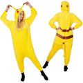 Pijama tip salopeta pentru adulti, model Pikachu, marime M
