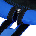 Leagan tip cuib Sersimo NS24, diametru 110cm, inaltime reglabila, pentru exterior, sarcina 150 kg, Albastru Negru