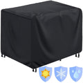 Husa mobilier gradina, impermeabila, cu protectie UV, 70x70x125cm, negru