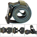 Curea centura Tactical Combat pentru barbati 3.7x125cm, rezistent, verde camuflaj