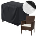 Husa mobilier gradina, impermeabila, cu protectie UV, 70x70x125cm, negru