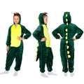 Pijama tip salopeta pentru copii, model Dragon, marime 120-130cm