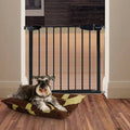 Poarta de siguranta Safety Gate pentru scari, ajustabila 131-138 cm, din otel, neagra