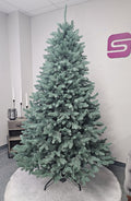 Brad artificial Christmas Deluxe by Sersimo, Laponia Select argintiu, integral 3D, 230cm