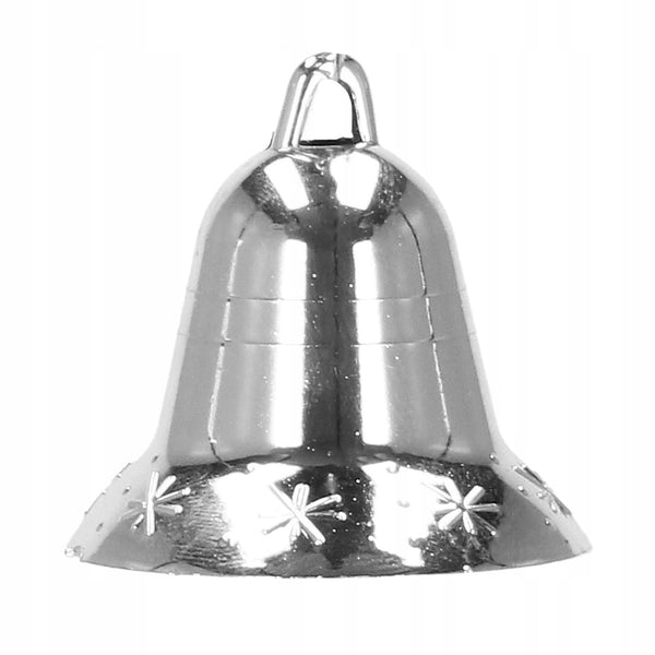 Set globuri si decoratiuni de Craciun, 102 piese, diverse dimensiuni, argintiu