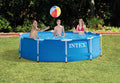 Piscina cadru metalic Intex, 305x76 cm, 4500 litri, rotunda