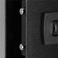 Seif electronic standard cu cifru si cheie, 415x350x310 mm, negru
