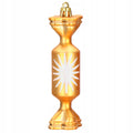 Set globuri si decoratiuni de Craciun, 155 piese, diverse dimensiuni, auriu