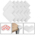 Set 10 protectii colturi pentru siguranta copii, 60x35mm, spuma EPE, gri