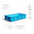 Piscina cadru metalic Bestway 56411 Steel Pro Frame, 300x201x66 cm, 3.300 litri, cu pompa de filtrare