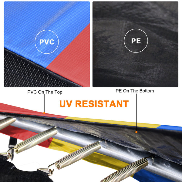 Protectie arcuri pentru trambulina cu diametrul de 305 cm, multicolor