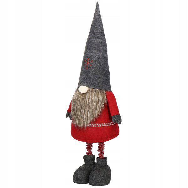 (DL) Figurina Craciun, Spiridus, picioare telescopice, inaltime extensibila 95-160cm