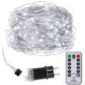 (DL) Instalatie lumina decorativa cu 300 LED-uri, telecomanda, 30m, iluminare alba