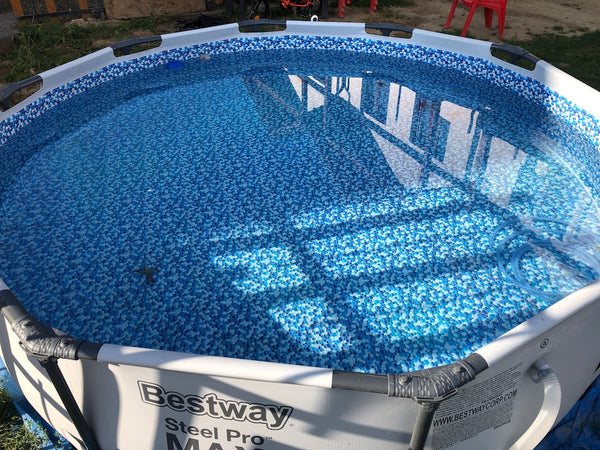 Piscina cadru metalic Bestway, 305x76 cm, 4.700 litri, cu pompa de filtrare