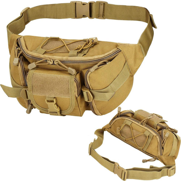 Borseta incapatoare pentru umar sau brau, impermeabila, unisex, 37x19cm, verde