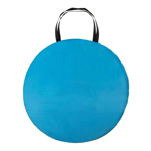 Cort plaja si picnic semi-deschis Sersimo, protectie UV, 150x90x90cm, albastru negru