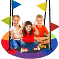 Leagan tip cuib 100cm, inaltime reglabila, 150 kg, Multicolor