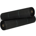Folie agrotextil, mulcire, antiburuieni, filtru UV, 100 x 0.8metri, 90g/m2, negru
