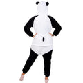 Pijama tip salopeta pentru adulti, model Panda, marime L