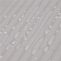 Uscator de vase cu suport tacamuri, din otel, cu tava de scurgere, manere lemn, 42x32x15cm, gri