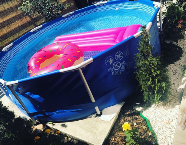 Piscina cadru metalic Bestway, 305x76 cm, 4500 litri, cu pompa de filtrare