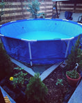 Piscina cadru metalic Bestway, 305x76 cm, 4500 litri, cu pompa de filtrare