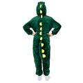 Pijama tip salopeta pentru copii, model Dragon, marime 120-130cm