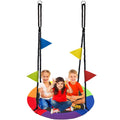 Leagan tip cuib 100cm, inaltime reglabila, 150 kg, Multicolor
