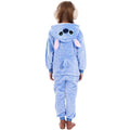 Pijama tip salopeta pentru copii, model stitch, marime 130-140cm