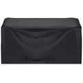 Husa mobilier gradina, impermeabila, cu protectie UV, 152x104x71cm, negru