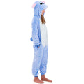 Pijama tip salopeta pentru copii, model stitch, marime 130-140cm