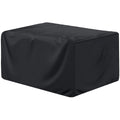 Husa mobilier gradina, impermeabila, cu protectie UV, 180x120x74cm, negru