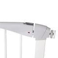 Poarta de siguranta Safety Gate pentru scari, ajustabila 118-127 cm, din otel, alba