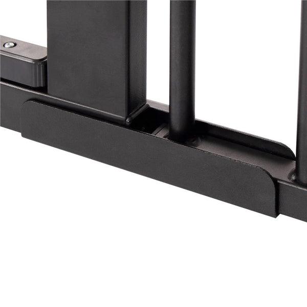 Poarta de siguranta Safety Gate pentru scari, ajustabila 110-117 cm, din otel, neagra