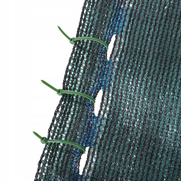 Plasa umbrire si intimitate pentru gard, 1.5m latime, 50m lungime, 65g densitate, verde
