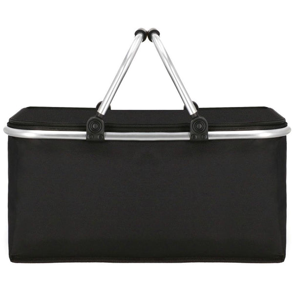 Geanta pentru picnic sau plaja, termoizolanta, 28 litri, negru