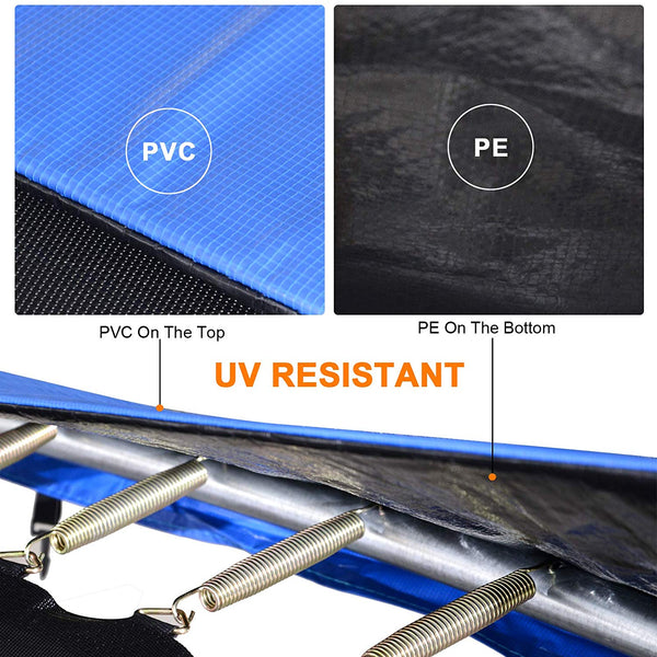 Protectie arcuri pentru trambulina cu diametrul de 426 cm, Albastru