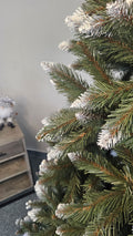 Brad artificial Christmas Deluxe by Sersimo, WhiteBerry, 2D, 220cm