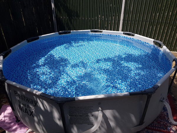 Piscina cadru metalic Bestway, 305x76 cm, 4.700 litri, cu pompa de filtrare