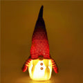 Figurina Craciun, Spiridus, cu iluminare LED, 33cm