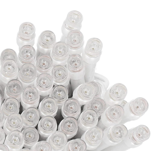 Instalatie lumini de exterior pentru gradina, 9 metri, 120 LED-uri, cu baterii, alb