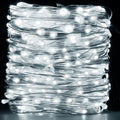 Perdea luminoasa 300 LED-uri, 3m, pentru interior/exterior, telecomanda, iluminare alba