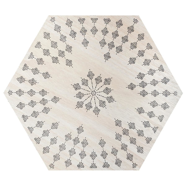 Masuta cafea octogonala Atmosphera Kumi, 44x38x40 cm, negru