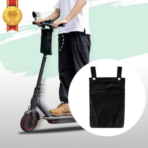 Leziter Geantă de bicicletă Easystow pentru ghidon, neagră