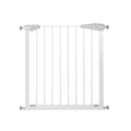 Poarta de siguranta Safety Gate pentru scari, ajustabila 118-127 cm, din otel, alba