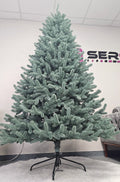Brad artificial Christmas Deluxe by Sersimo, Laponia Select argintiu, integral 3D, 230cm